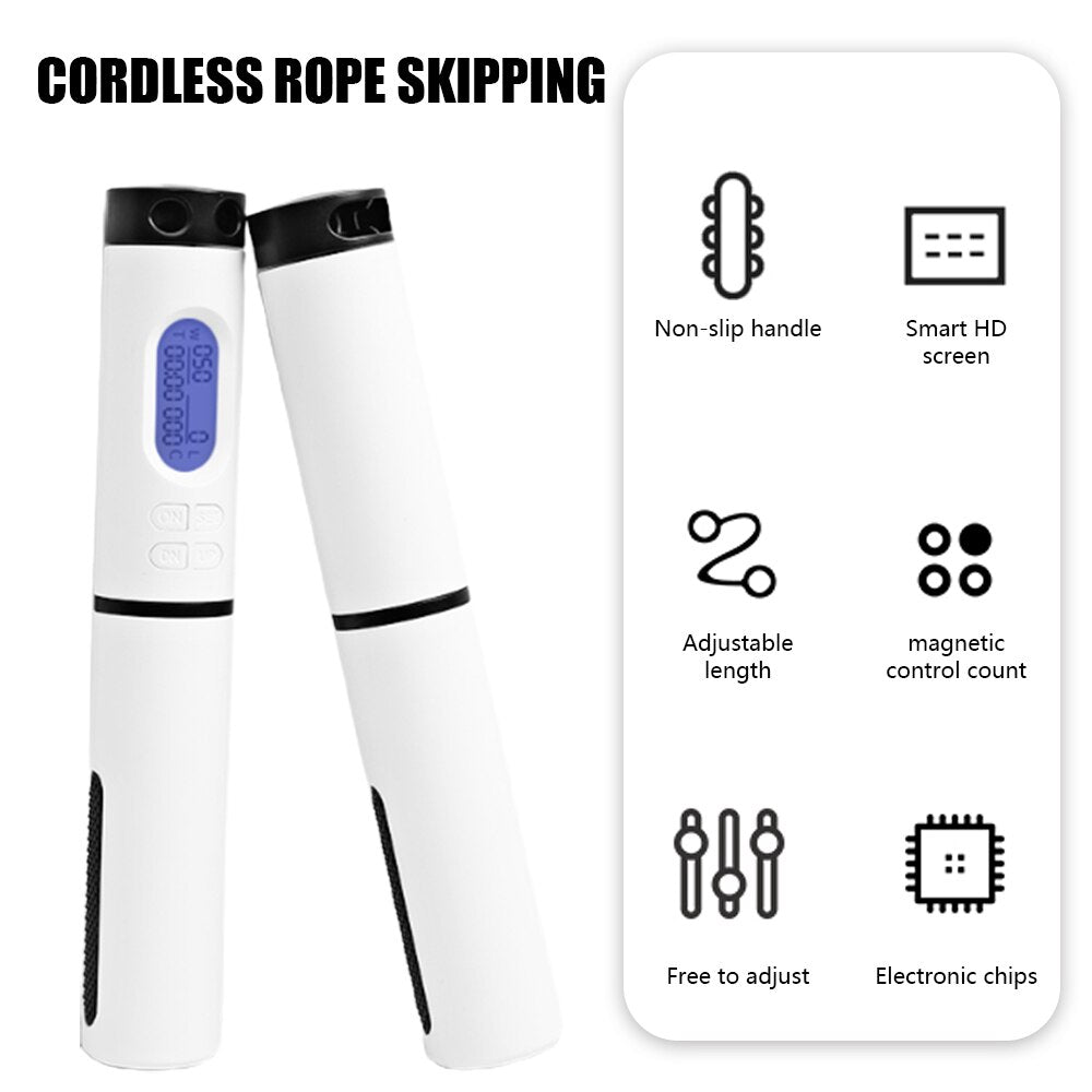 Cordless Electronic Skipping Rope Gym