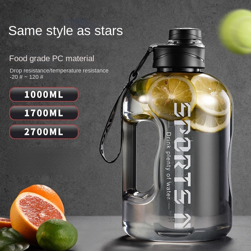 1700ml/2700ml Gym Bottle