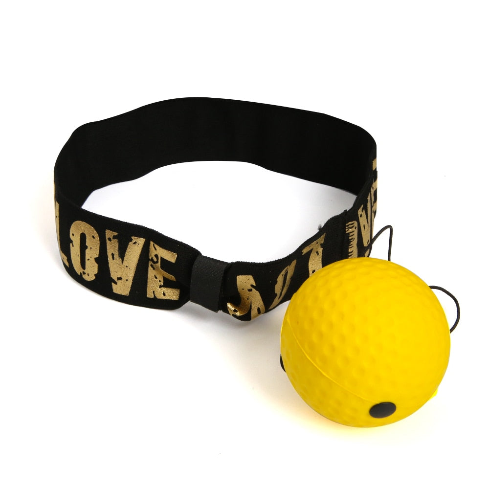 Boxing Reflex Ball Headband