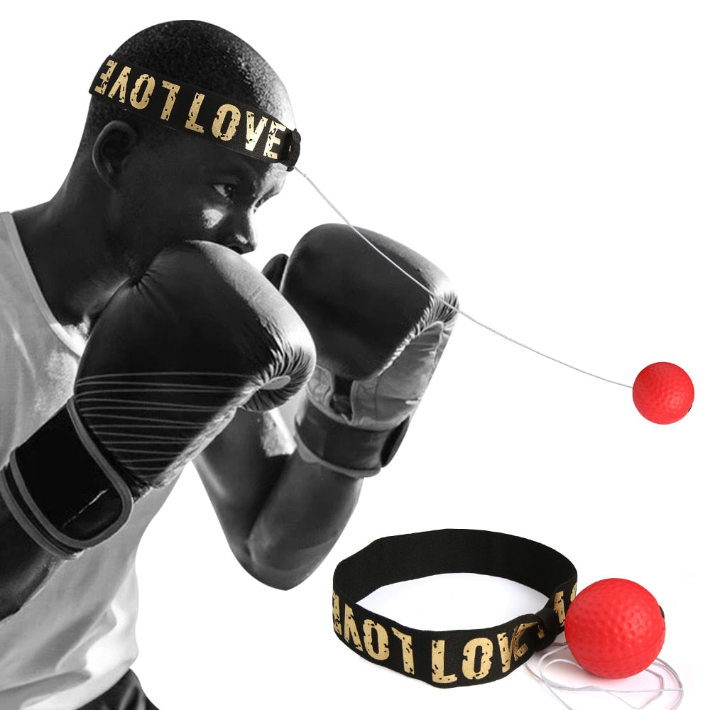 Boxing Reflex Ball Headband